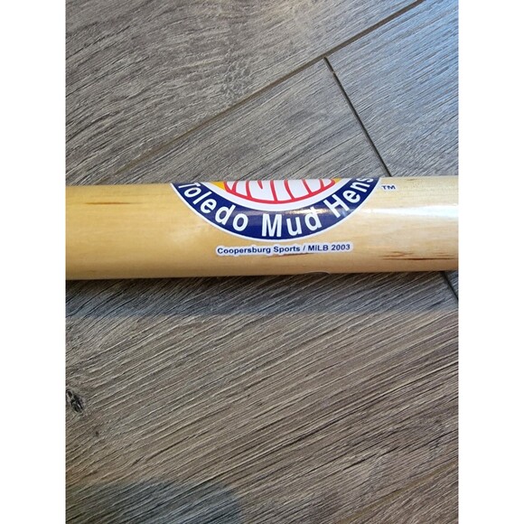 18" Toledo Mudhens Baseball Souvenir Mini Bat - Picture 3 of 3